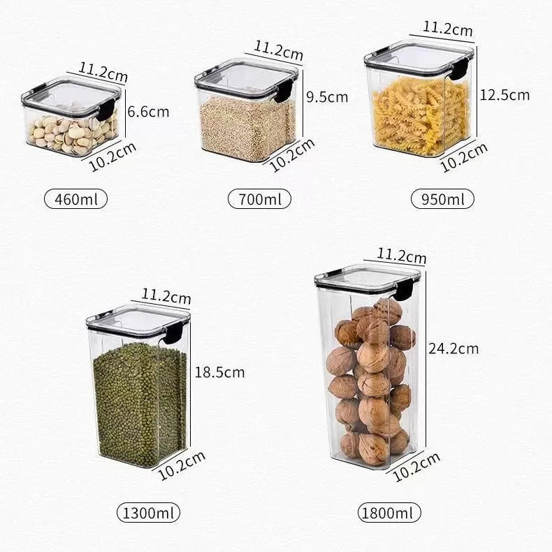 Pote de plástico Selador de alimentos - Storage Tank